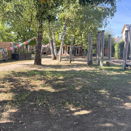 Außenbereich Kindergarten und Kinderkrippe Obertheres