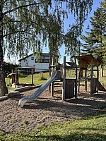 Blick auf den Spielplatz Kellersgraben